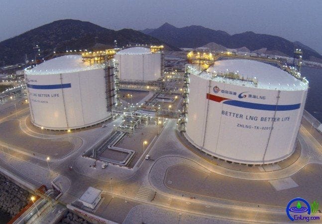 LNG storage tank welded with TIP TIG