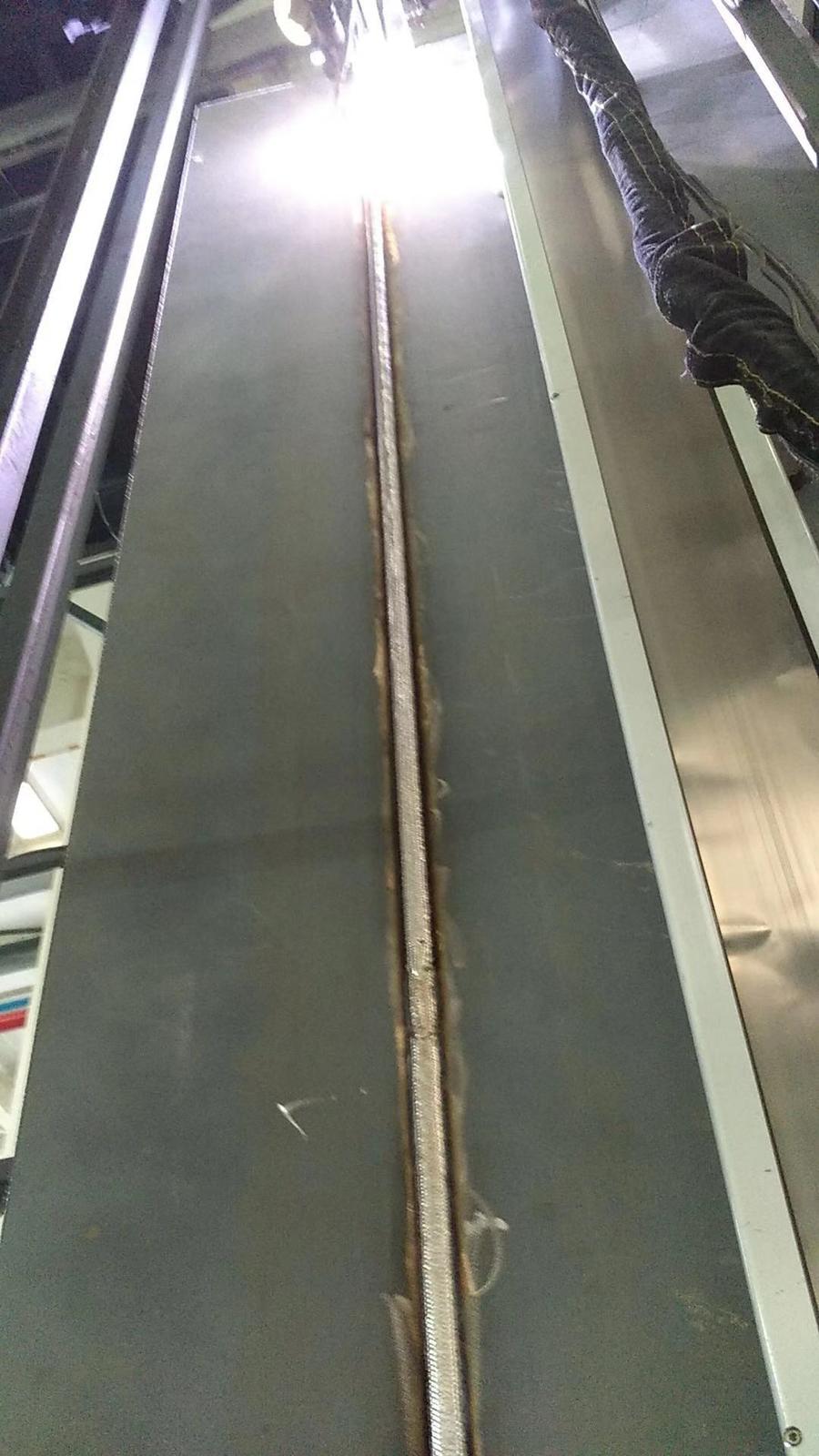 TIP TIG welding on 9% nickel steel LNG tank